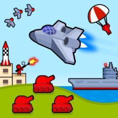 Bomber Plane: 2D Air Strike