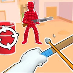 Stickman Archer: Shooting Arrows at Reds